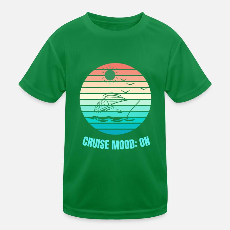 Mode croisière activé : adoptez les vibrations des fêtes T-shirt sport Enfant