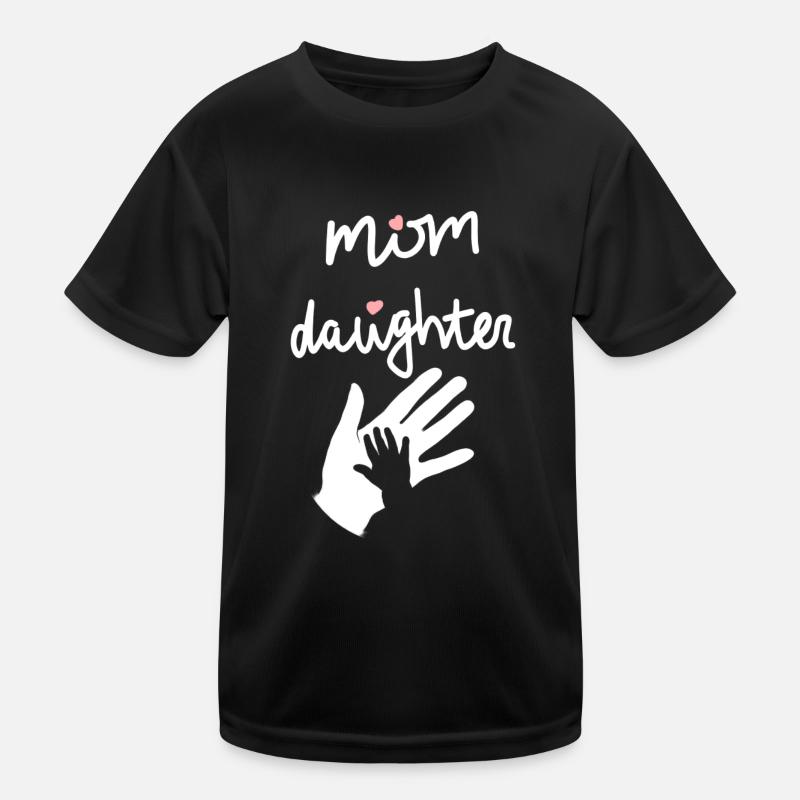 Mutter Tochter Muttertag feiern Mama Geschenkidee Kinder Funktions-T-Shirt