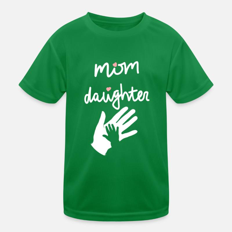 Mutter Tochter Muttertag feiern Mama Geschenkidee Kinder Funktions-T-Shirt