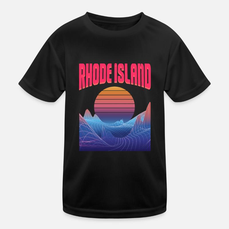 Rhode Island Kids Functional T-Shirt