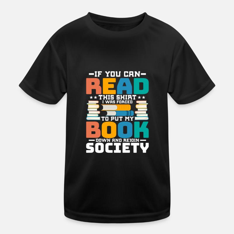Coole Bücher Lesebuchliebhaber Alphabetisierung Bibliothekar Kinder Funktions-T-Shirt