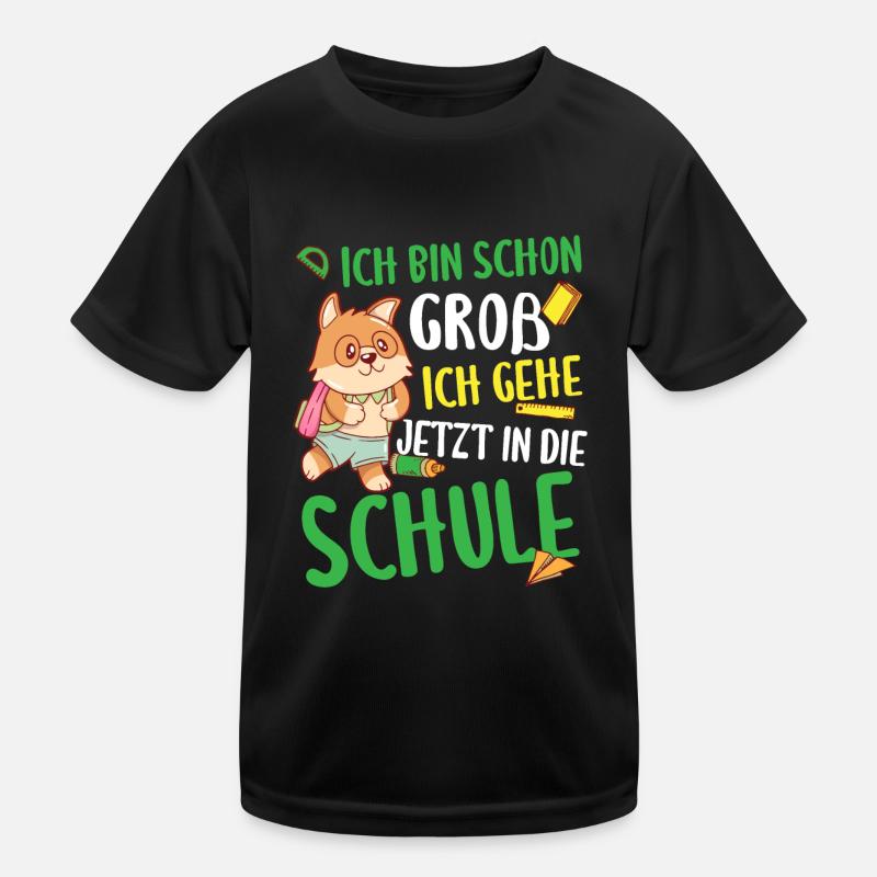 Schulkind Einschulung Schulanfänger Kinder Funktions-T-Shirt