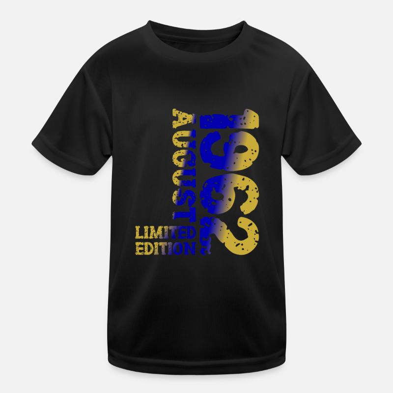 1962 August Limited Edition 61st Birthday Outfit Kids Functional T-Shirt