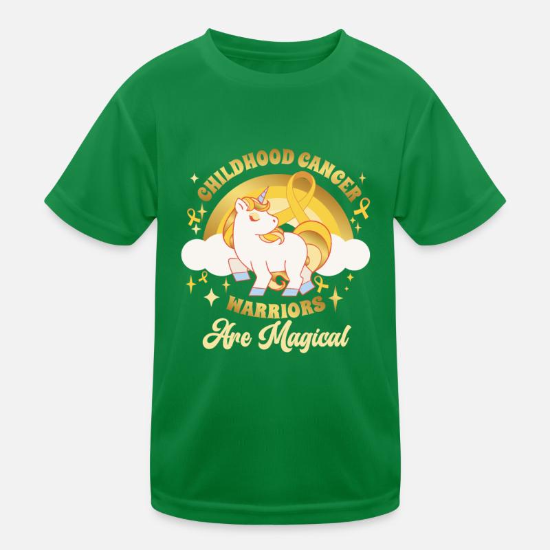 Krebskrieger im Kindesalter sind magisch Kinder Funktions-T-Shirt