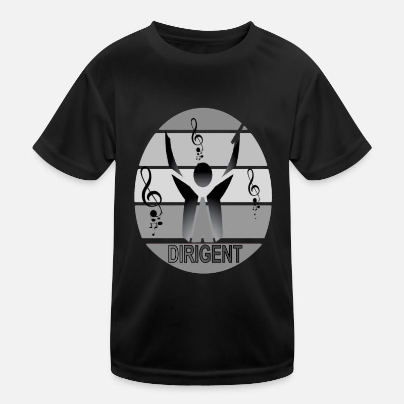 Chef d’orchestre Compositeur Auteur-compositeur Idée cadeau T-shirt sport Enfant