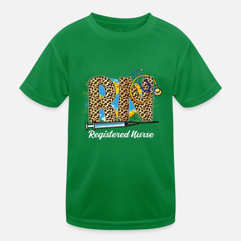 Cool registered nurse Kids Functional T-Shirt