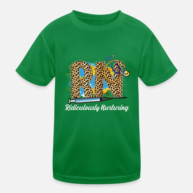 Lustige Examinierte Krankenschwester Humor Kinder Funktions-T-Shirt