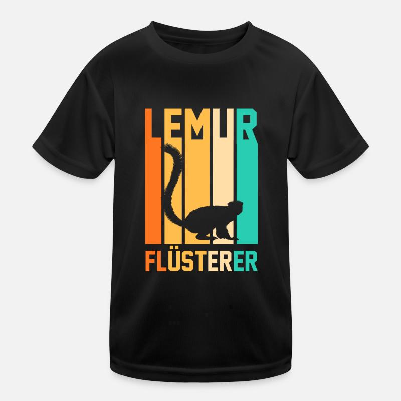 Lemur Kinder Funktions-T-Shirt