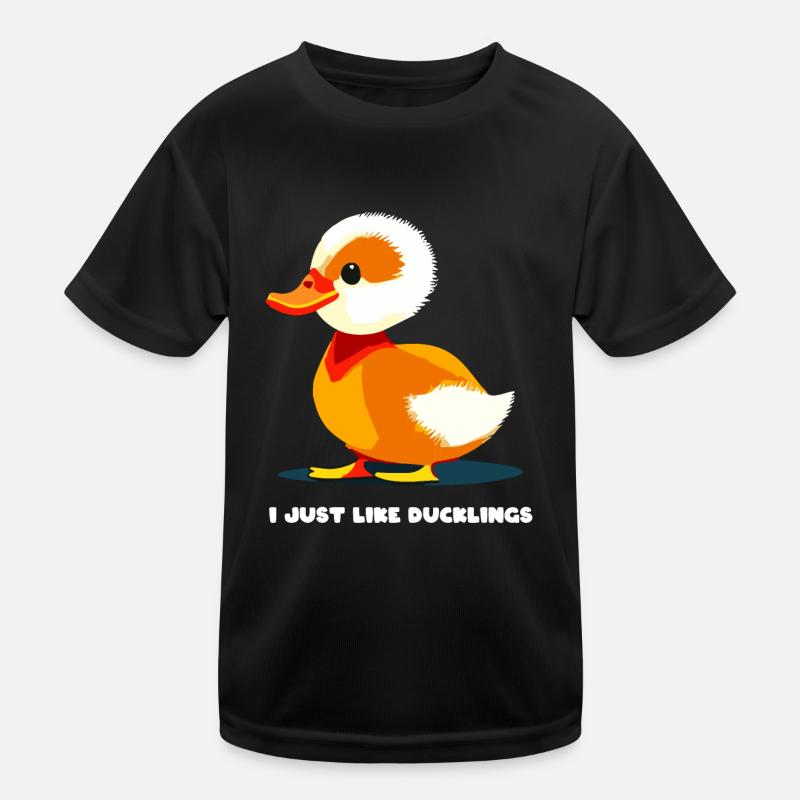 Duckling Cute Cute Cute Kids Functional T-Shirt