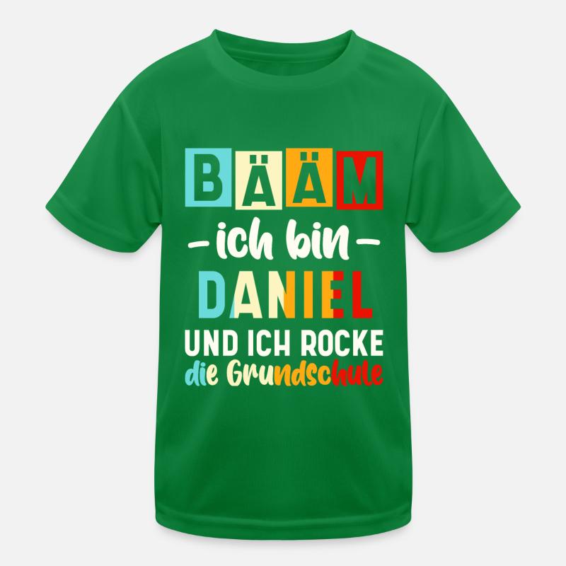Name Daniel Spruch Kinder Funktions-T-Shirt