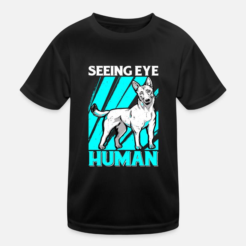 Seeing Eye Human 28 Kids Functional T-Shirt