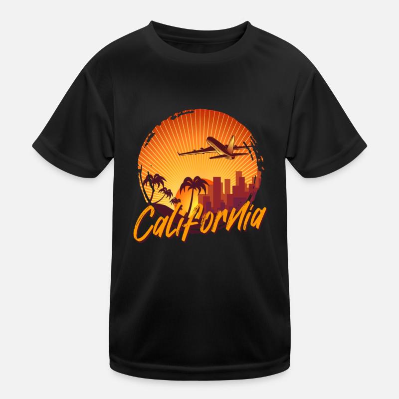 california Kinder Funktions-T-Shirt