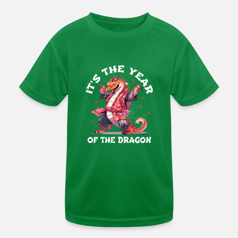 Chinesisches Neujahr Drache Vietnam I Geschenk Kinder Funktions-T-Shirt