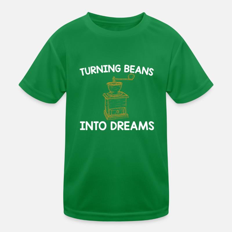 Moulin à café T-shirt sport Enfant