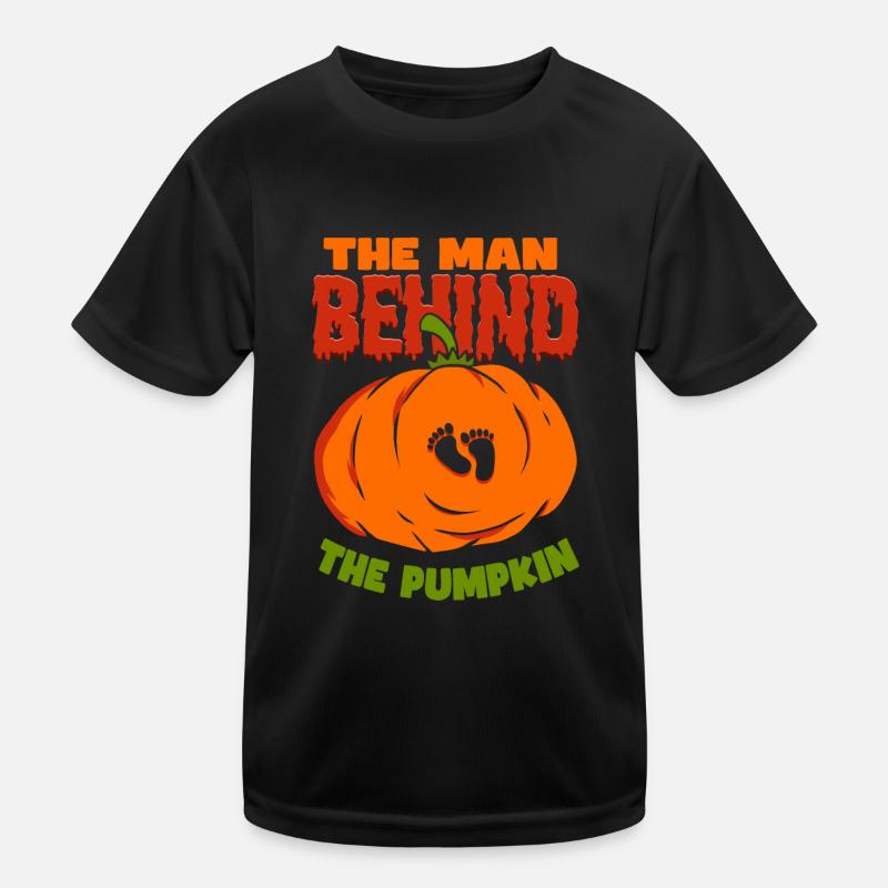 Annonce de grossesse Halloween T-shirt sport Enfant