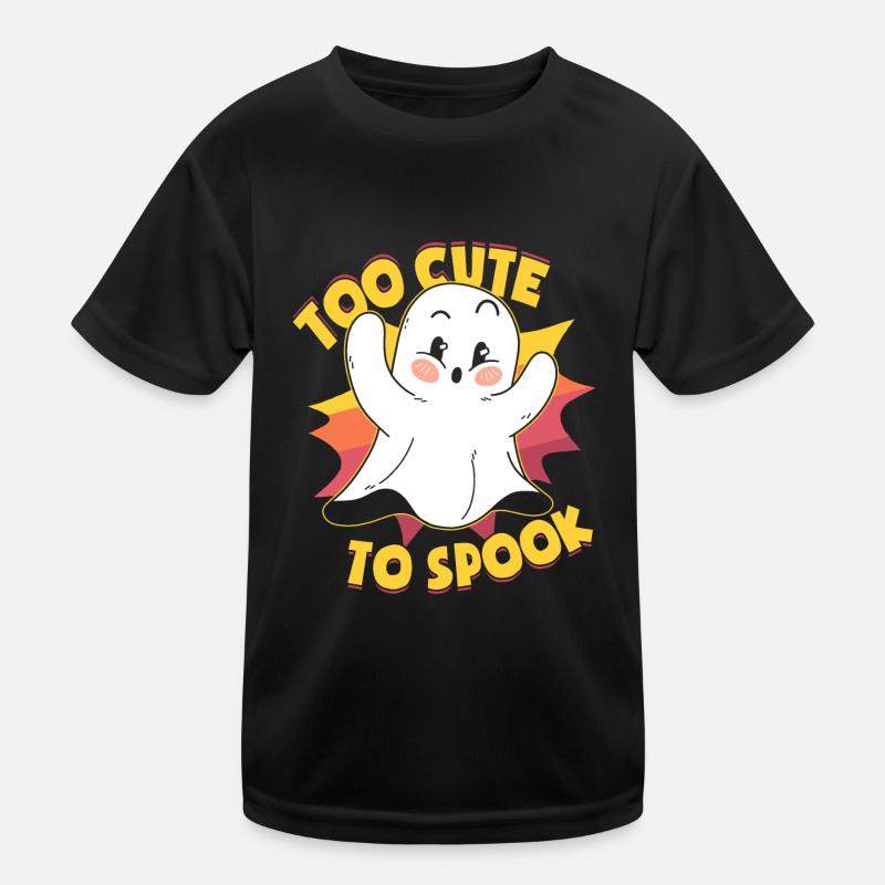 Fantôme Halloween Costume mignon Toddler T-shirt sport Enfant
