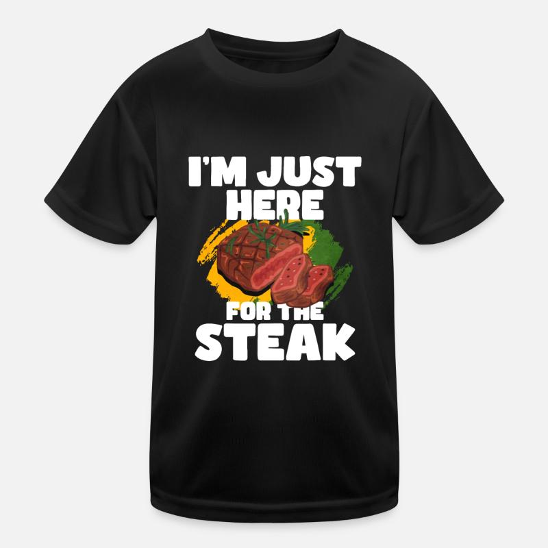 Steak Kids Functional T-Shirt