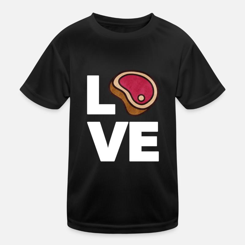Steak Kids Functional T-Shirt