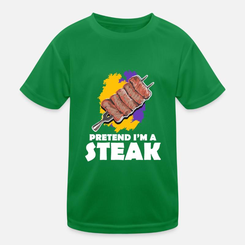 Bifteck T-shirt sport Enfant