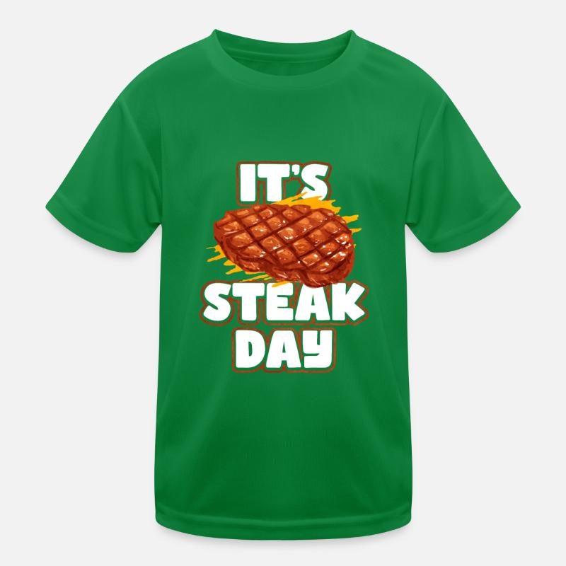 Bifteck T-shirt sport Enfant