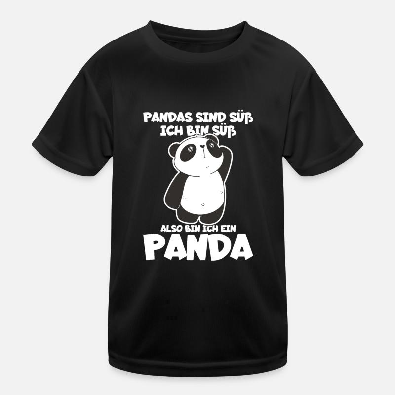 Pandas Sind Süß Ich Bin Süß Also Bin Ich Ein Kinder Funktions-T-Shirt