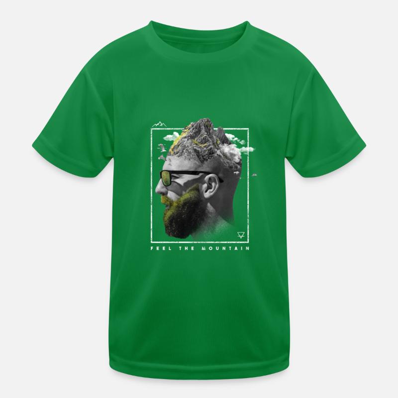 mountain head Kids Functional T-Shirt