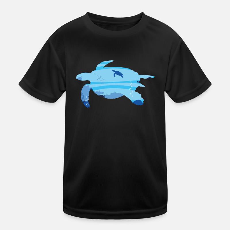 Sea Turtle Tortoise Kinder Funktions-T-Shirt
