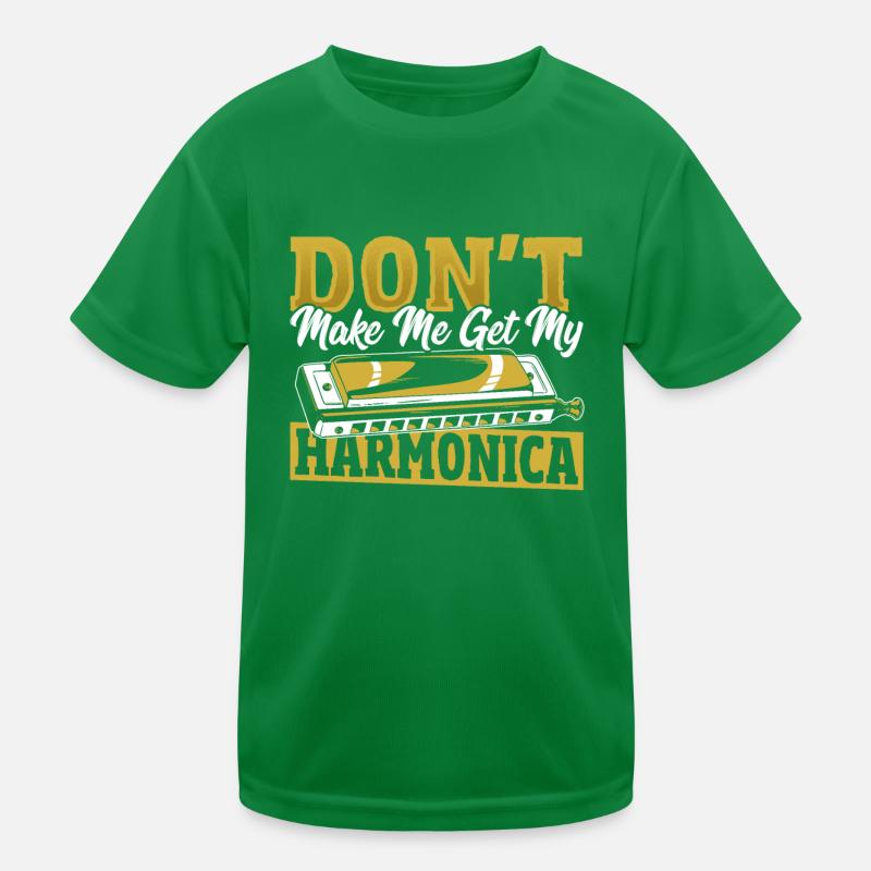 Ne me forcez pas à prendre mon harmonica T-shirt sport Enfant