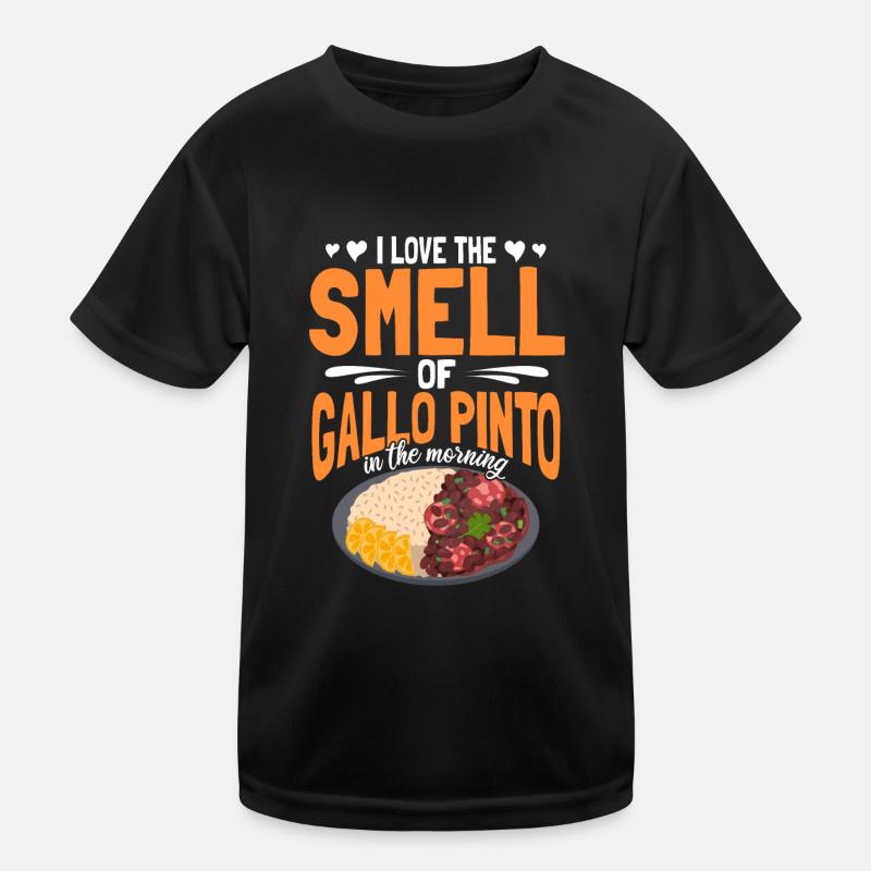 Odeur d’amour du Gallo Pinto Chef Chef Chef T-shirt sport Enfant