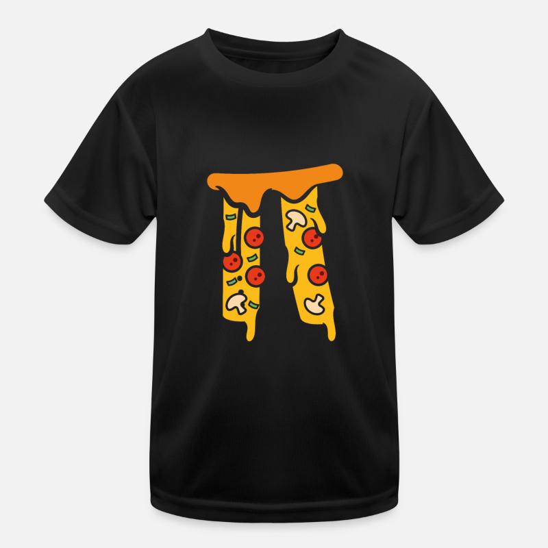Pi Pizza Kinder Funktions-T-Shirt