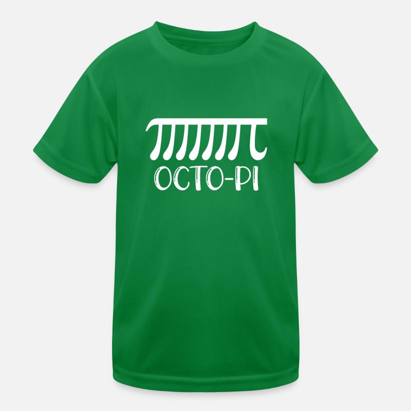 Octo Pi Kinder Funktions-T-Shirt