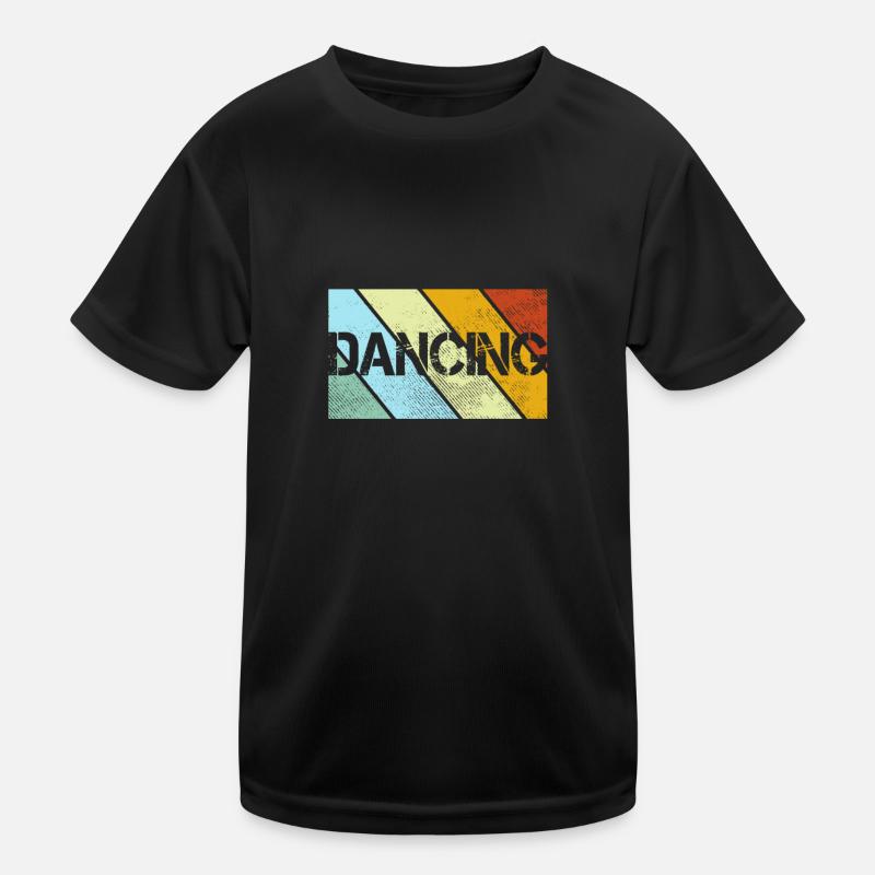Dancing Retro Kids Functional T-Shirt