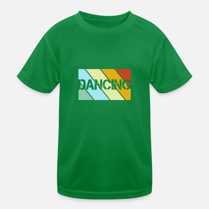 Dancing Retro Kids Functional T-Shirt