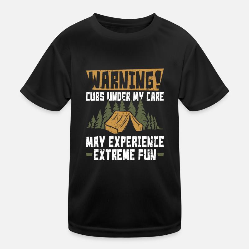 Cub Scouting Design Für Einen Pfadfinderführer T-shirt sport Enfant