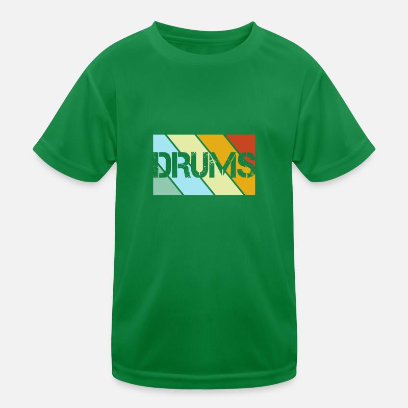 Batterie Rétro T-shirt sport Enfant