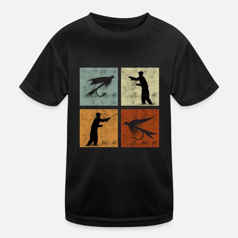 Pêche à la mouche Pêche Pêche à la mouche T-shirt sport Enfant