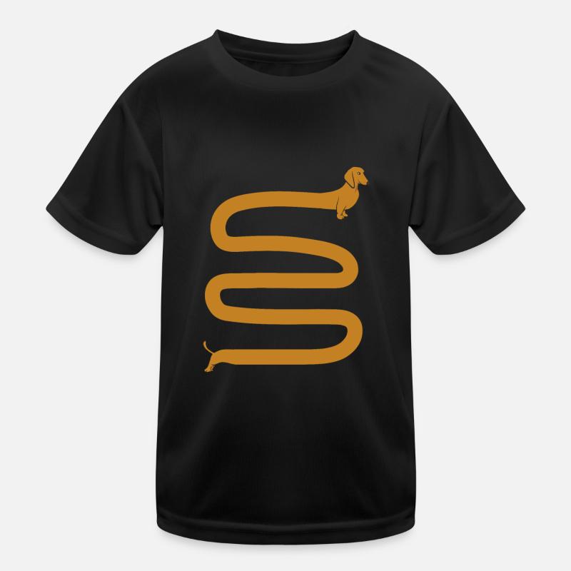 Teckel long T-shirt sport Enfant