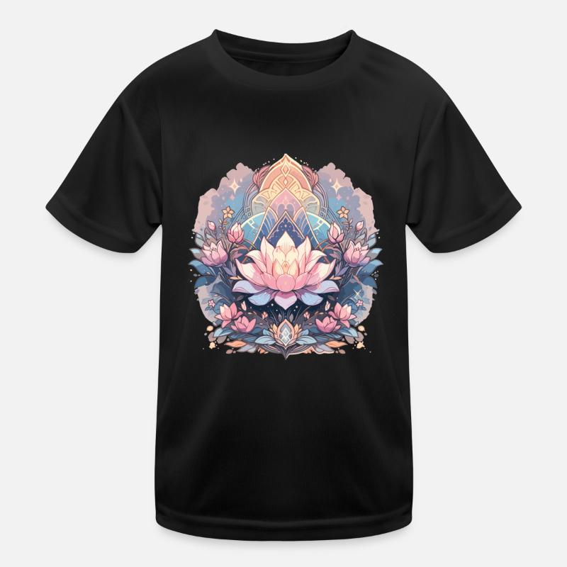 Fleur de lotus T-shirt sport Enfant