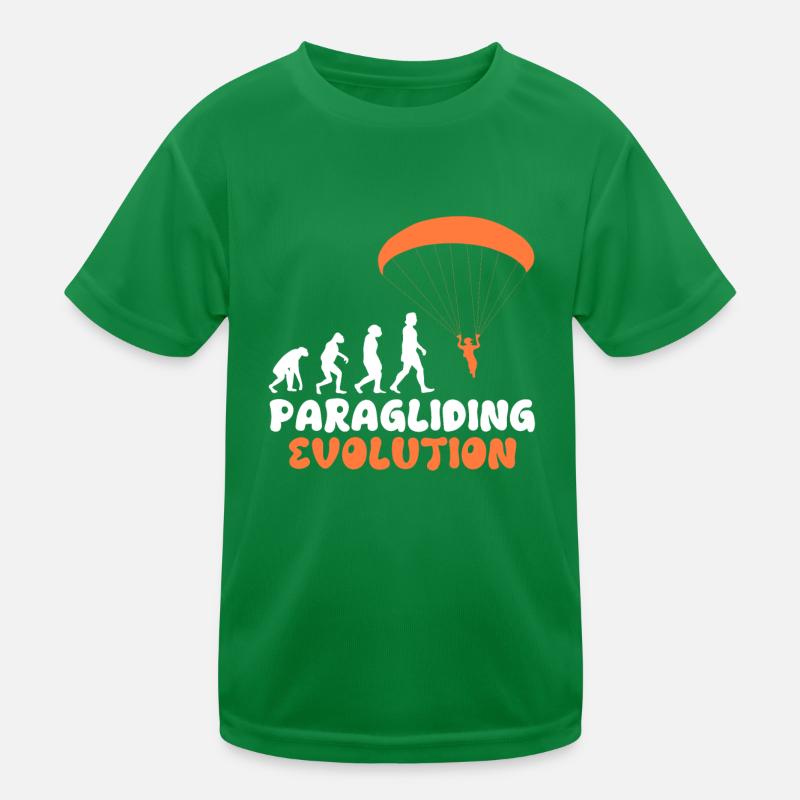 Parapente Evolution Parapente Filles T-shirt sport Enfant