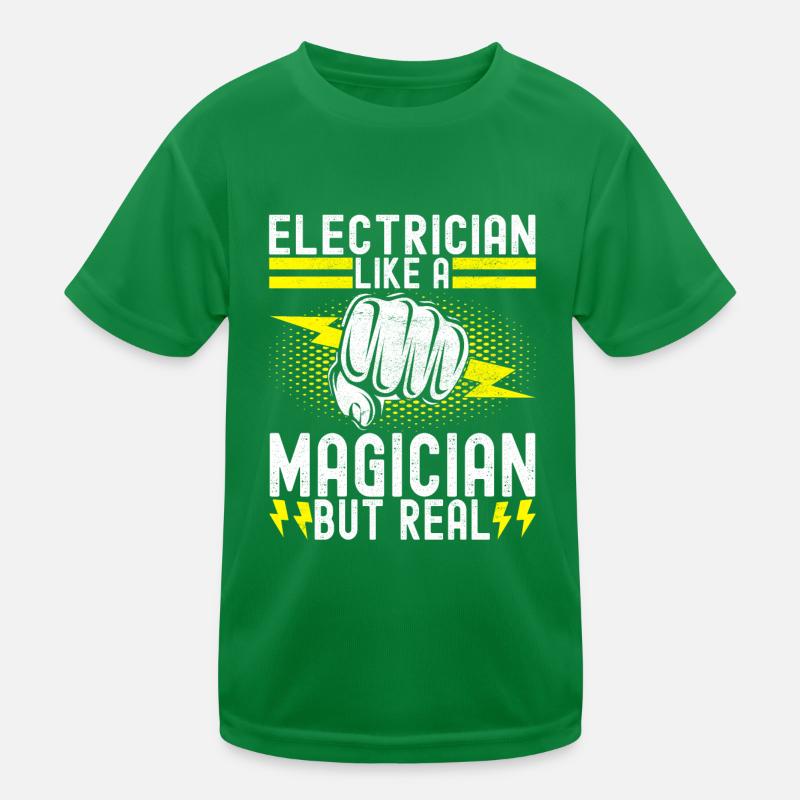 Électricien Technicien en électronique T-shirt sport Enfant