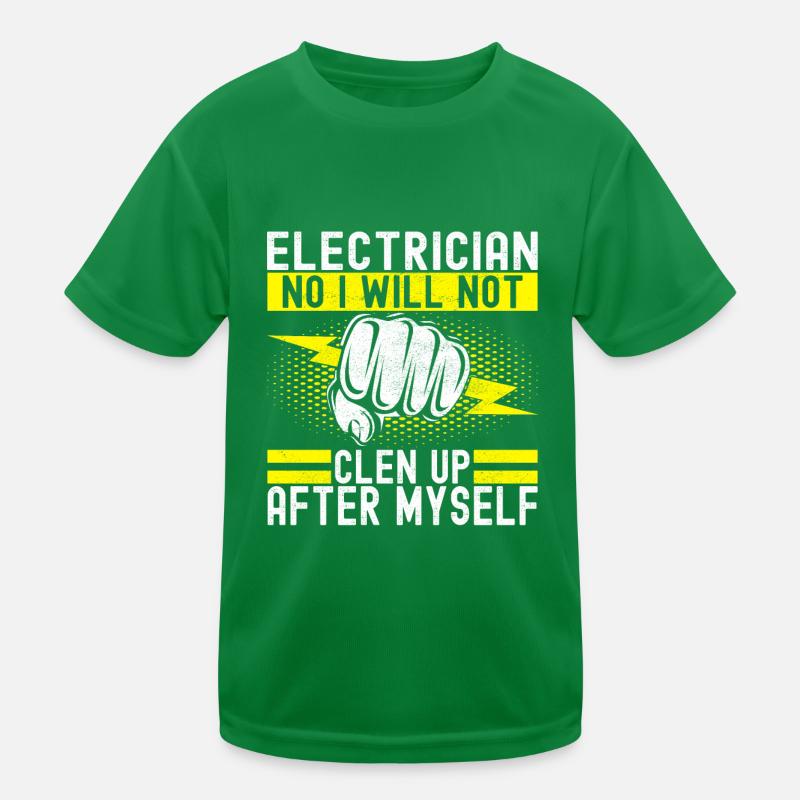 Électricien Technicien en électronique T-shirt sport Enfant