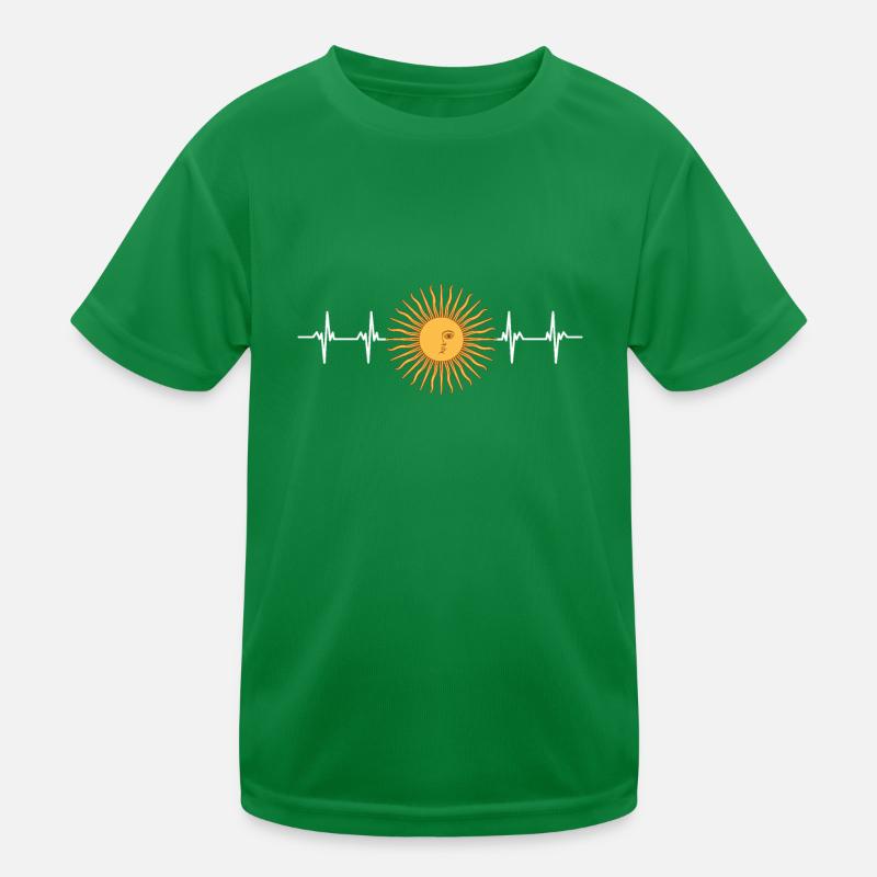 Argentina Flag Kinder Funktions-T-Shirt