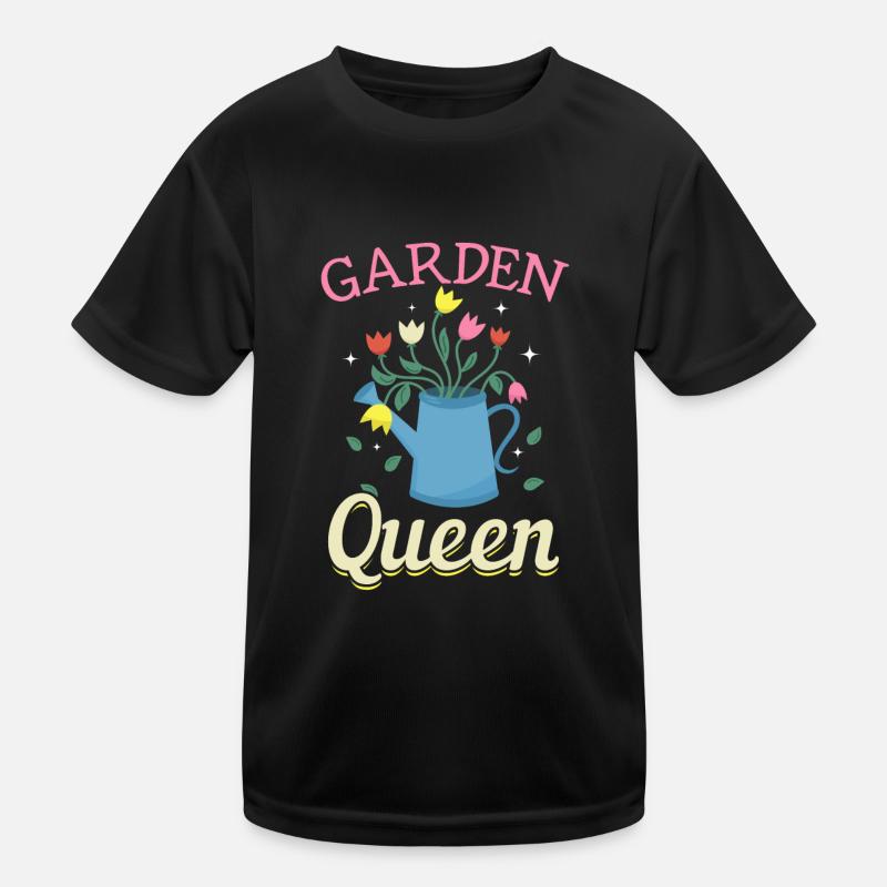 Garden Queen - Garden lovers Kids Functional T-Shirt