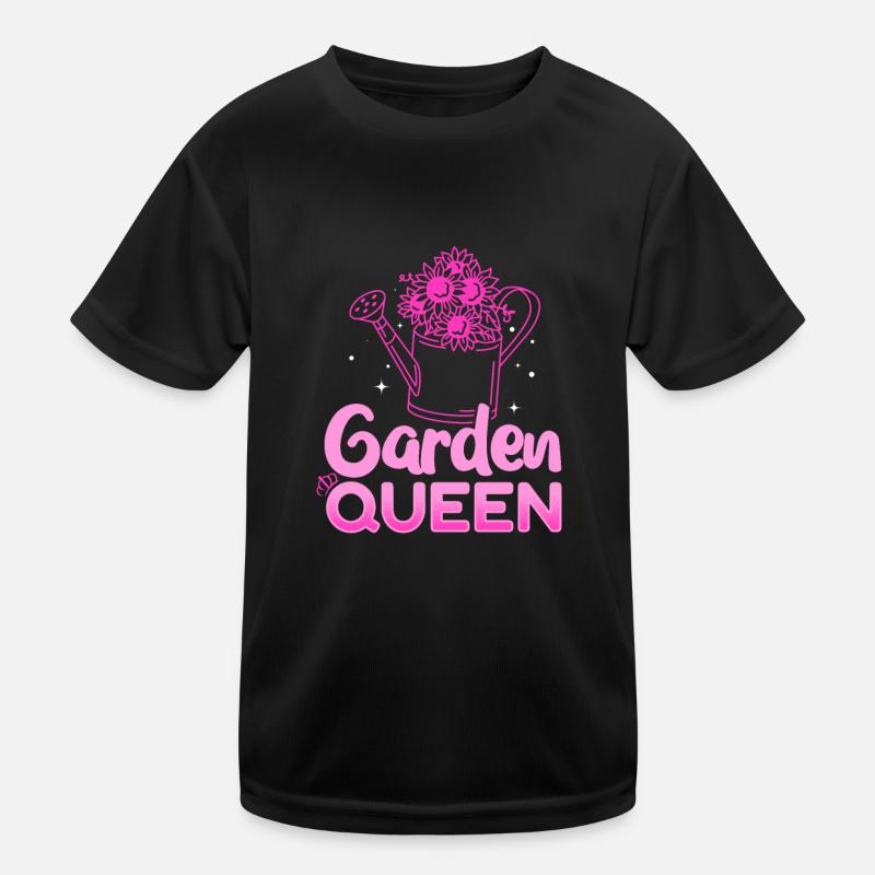 Garden Queen - Garden lovers Kids Functional T-Shirt