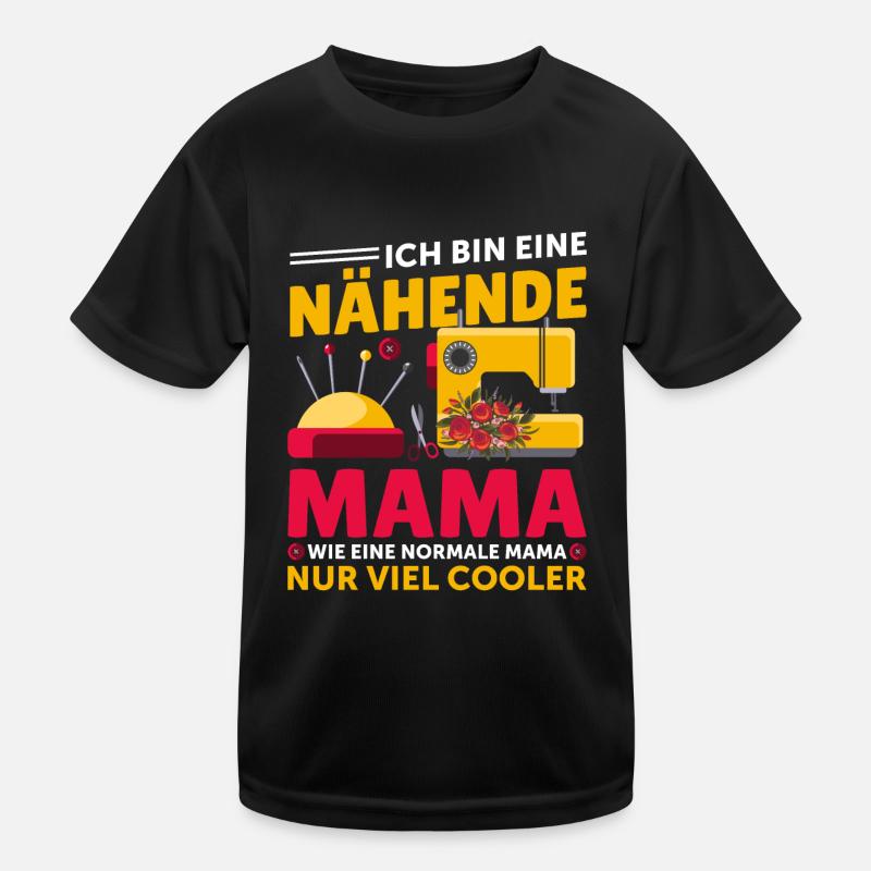 Näherin Mama Muttertag Geschenkidee Kinder Funktions-T-Shirt