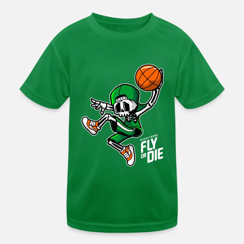Basket bone Kids Functional T-Shirt