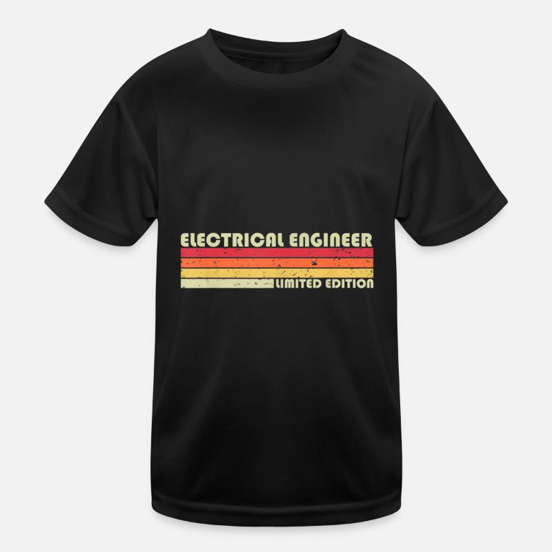 ELEKTROINGENIEUR Lustige Berufsbezeichnung Geburtstag Kinder Funktions-T-Shirt