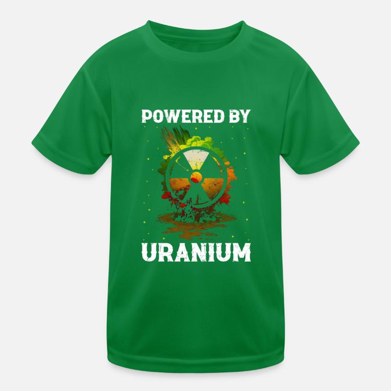 Nuklearplan Design für Kernenergie und Kernkraft Kinder Funktions-T-Shirt