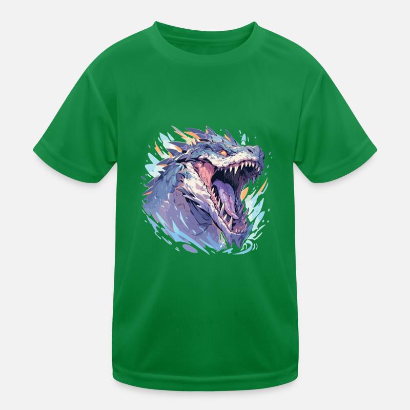 Dinosaurier Kinder Funktions-T-Shirt