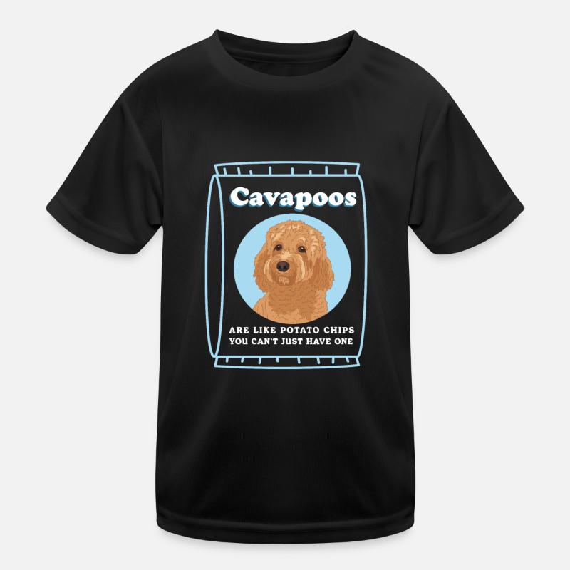 Cavapoo Dog | Cavoodle Dog Owner Gift Kids Functional T-Shirt